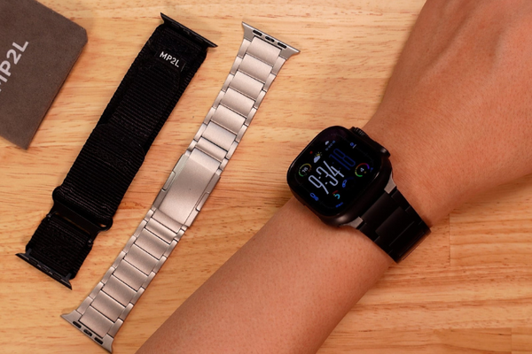Apple Watchチタンバンド & ナイロンタフバンドの魅力を動画で解説(テクノエッジ購買部) 画像