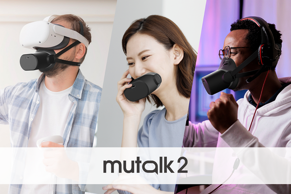 シフトールの防音マイク新型『mutalk 2』テクノエッジのCES報告会に出展。高音質・低遅延化に鼻声対策、秘密のメタバース会話やウェブ会議向け |  テクノエッジ TechnoEdge