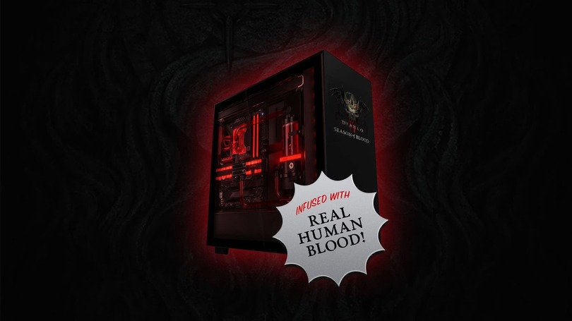 Diablo IVが献血キャンペーン「Blood Harvest」開催。抽選で人間の血を使ったカスタムPCプレゼント