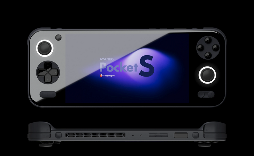 携帯型Androidゲーム機「AYANEO Pocket S」の先行予約がIndiegogoで開始。Snapdragon G3x Gen 2搭載で399ドルから