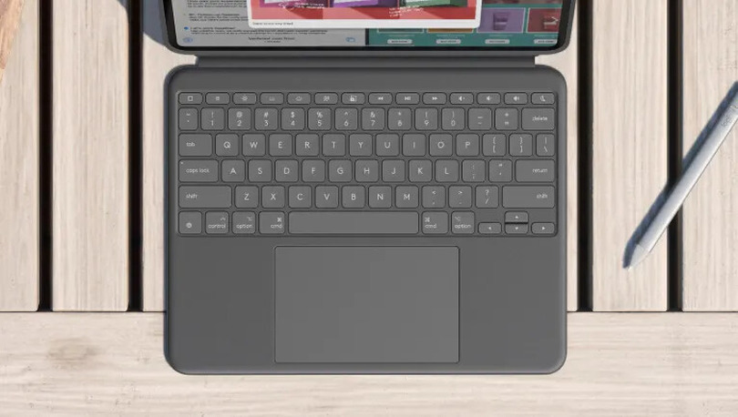 ロジから新型iPad Pro / iPad Air対応のCombo Touch キーボードケース、100g以上軽くタッチパッド大型化