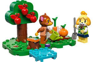 『レゴ どうぶつの森』は2024年3月発売「しずえさん、おうちにようこそ」など全5セット 画像