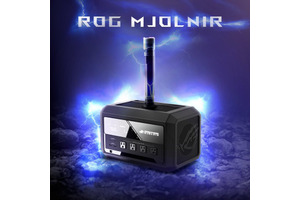 ROGがトールハンマーのようなポータブル電源「ROG MJOLNIR」を予告 画像