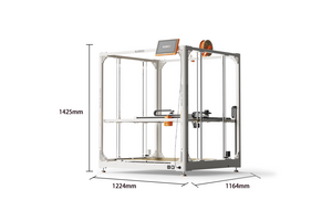 80×80×100cmの巨大3Dプリンタ、日本でもクラファン開始。自分が買ったのと同じ低価格で買える？（CloseBox） 画像