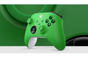 Xboxコントローラ新色「ベロシティ グリーン」、フーディーや急速充電スタンドも発売 画像