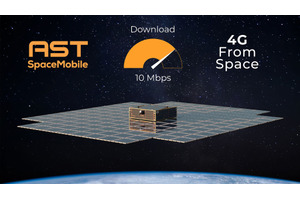 低軌道の宇宙基地局から市販4Gスマホへ直接10Mbps接続、AST SpaceMobileが実証実験に成功 画像