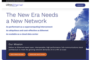 AI時代の超高速イーサネット規格策定へ Ultra EthernetコンソーシアムをAMD、インテル、シスコ、マイクロソフトなど9社が設立 画像