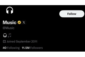 X（Twitter）、フォロワー45万の「@music」アカウントを取り上げ。元の所有者は苛立ち示すも受け入れ 画像