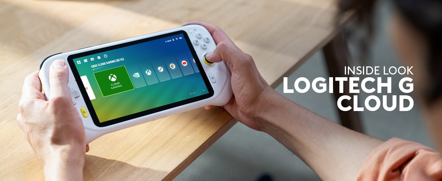 Logitech Gのクラウド携帯ゲーム機『Cloud』正式発表。12時間駆動で350