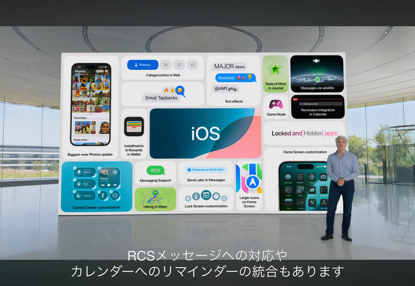 AppleのメッセージがついにRCS対応へ。それでも残る接続問題と国内キャリアの事情 (石野純也) 画像