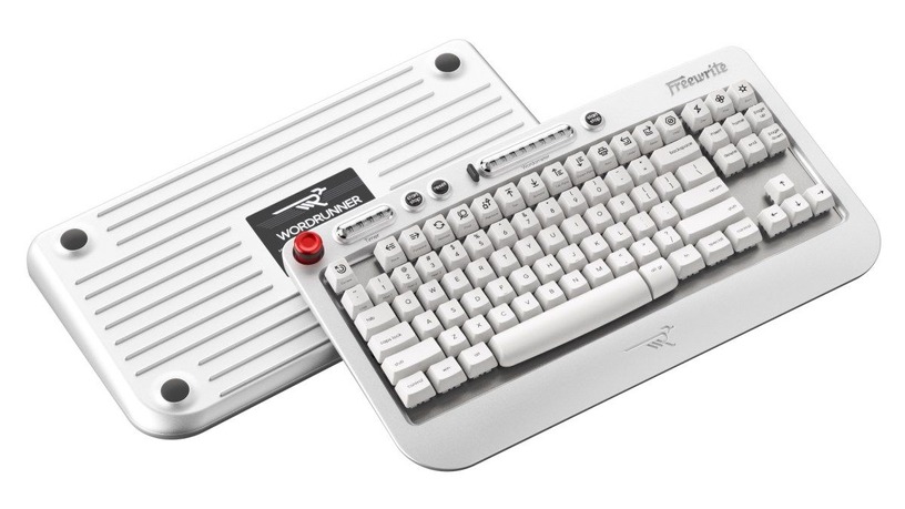 アナログ式ワードカウンター搭載メカニカルキーボード「Writerunner」発表。2月にクラファン開始、年内出荷を予定 画像