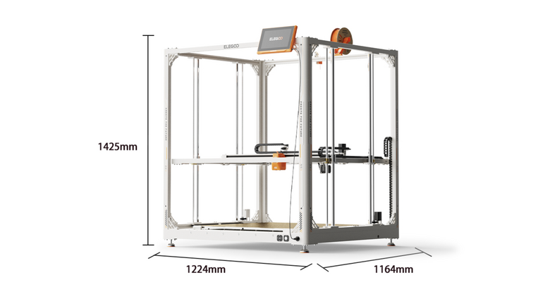 80×80×100cmの巨大3Dプリンタ、日本でもクラファン開始。自分が買ったのと同じ低価格で買える？（CloseBox）