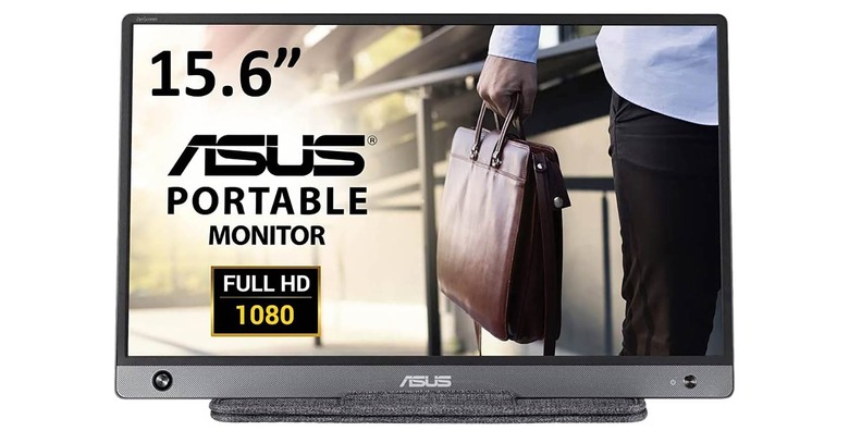 ASUSの15.6インチ モバイルモニターがAmazonで21％オフのセール中。USB Type-Cケーブル1本で接続できるDP Alt Mode対応 #てくのじDeals