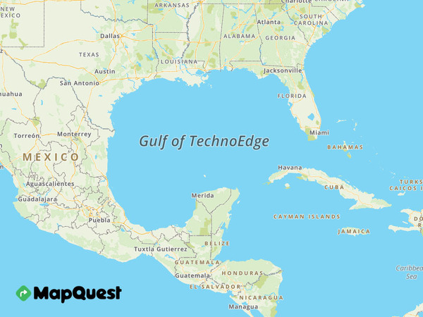 MapQuest、メキシコ湾を好きな名前に変えられる地図ページを公開 画像