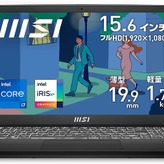 14型1.3kgのi3ノートが6万円切る特価。AmazonでMSI製ノートPCセール