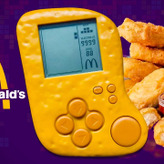 中国マクドナルドがチキンナゲット型の『テトリス』専用ゲーム機