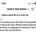 XのチャットAI新バージョン「Grok 2 mini（beta）」の画像生成（実はFLUX.1）を使ってみた（CloseBox）