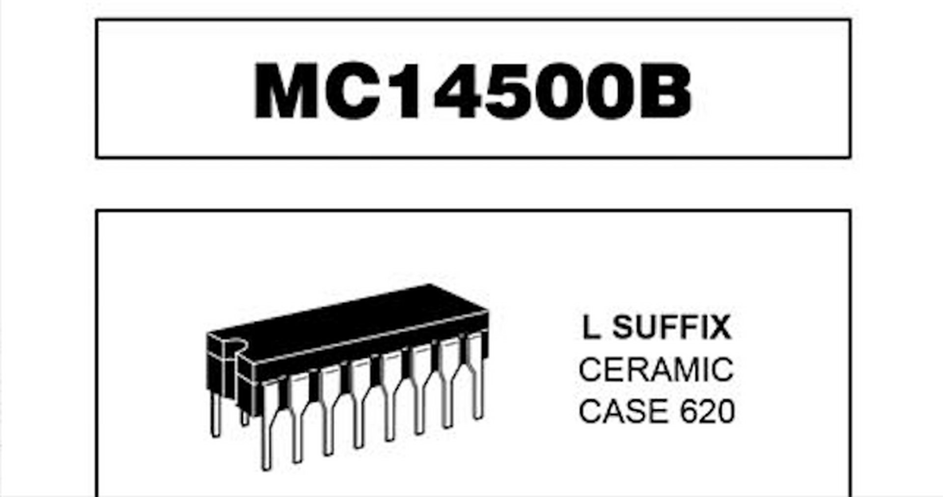 知名度はないが最も高性能だった1bit MCU、Motorola MC14500（人知れず 