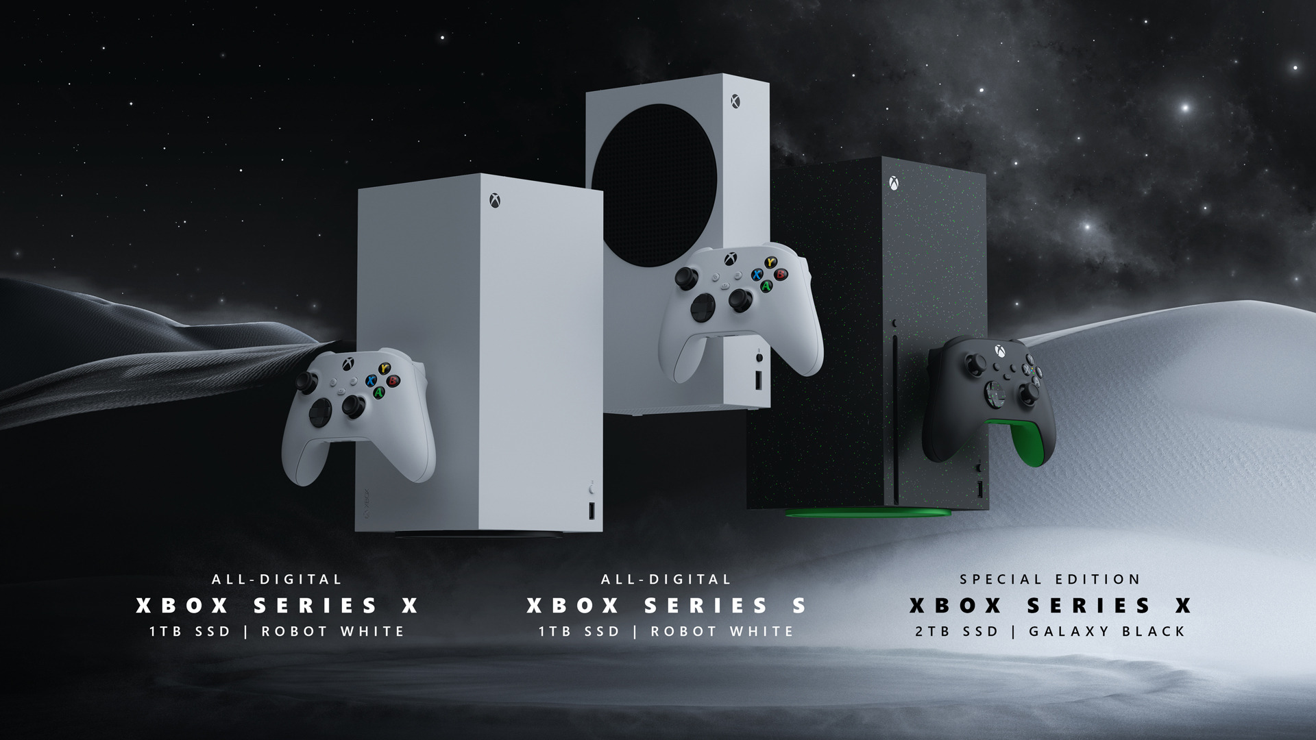3つの新Xbox発表。Xbox Series Xはディスクレスの白と2TBスペシャルエディション、Xbox Series Sは1TBホワイト追加 |  テクノエッジ TechnoEdge
