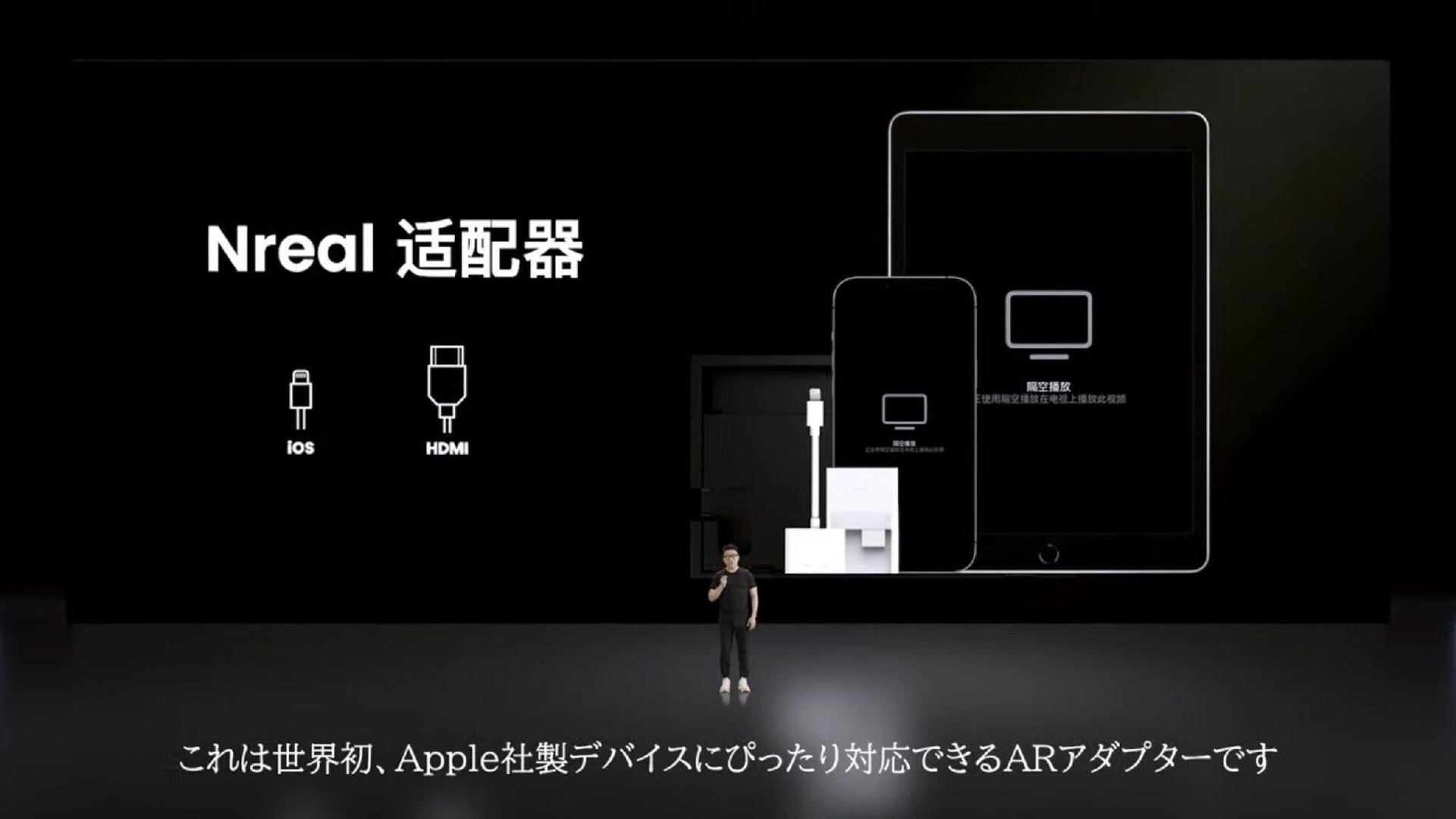 ARグラスNreal AirのiPhone/HDMIアダプタ、9月15日に本体セットで先行