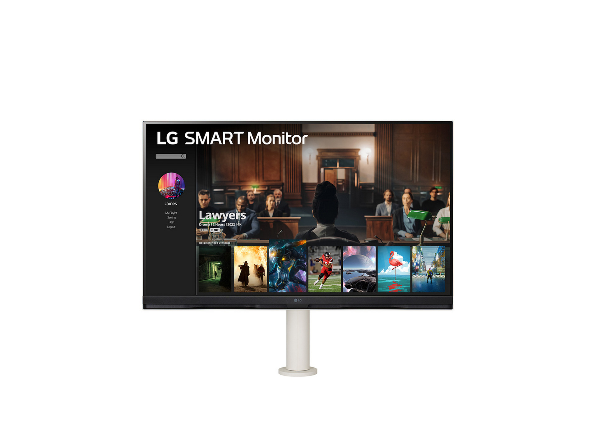 LG、31.5インチ4KスマートモニタをMakuakeで早割販売。webOSで動画配信 