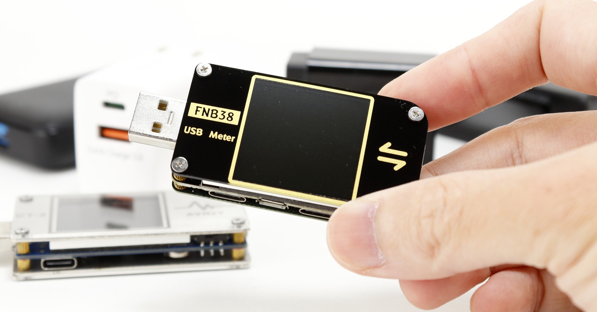 格安USBテスター「FNB38」のPDチェック機能を検証。充電器やケーブルの 