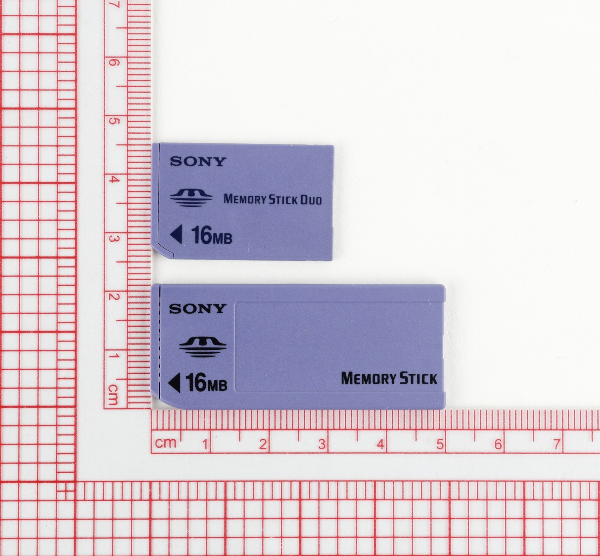 著作権保護技術の有無とサイズ違いで4種類、ソニーの初期型