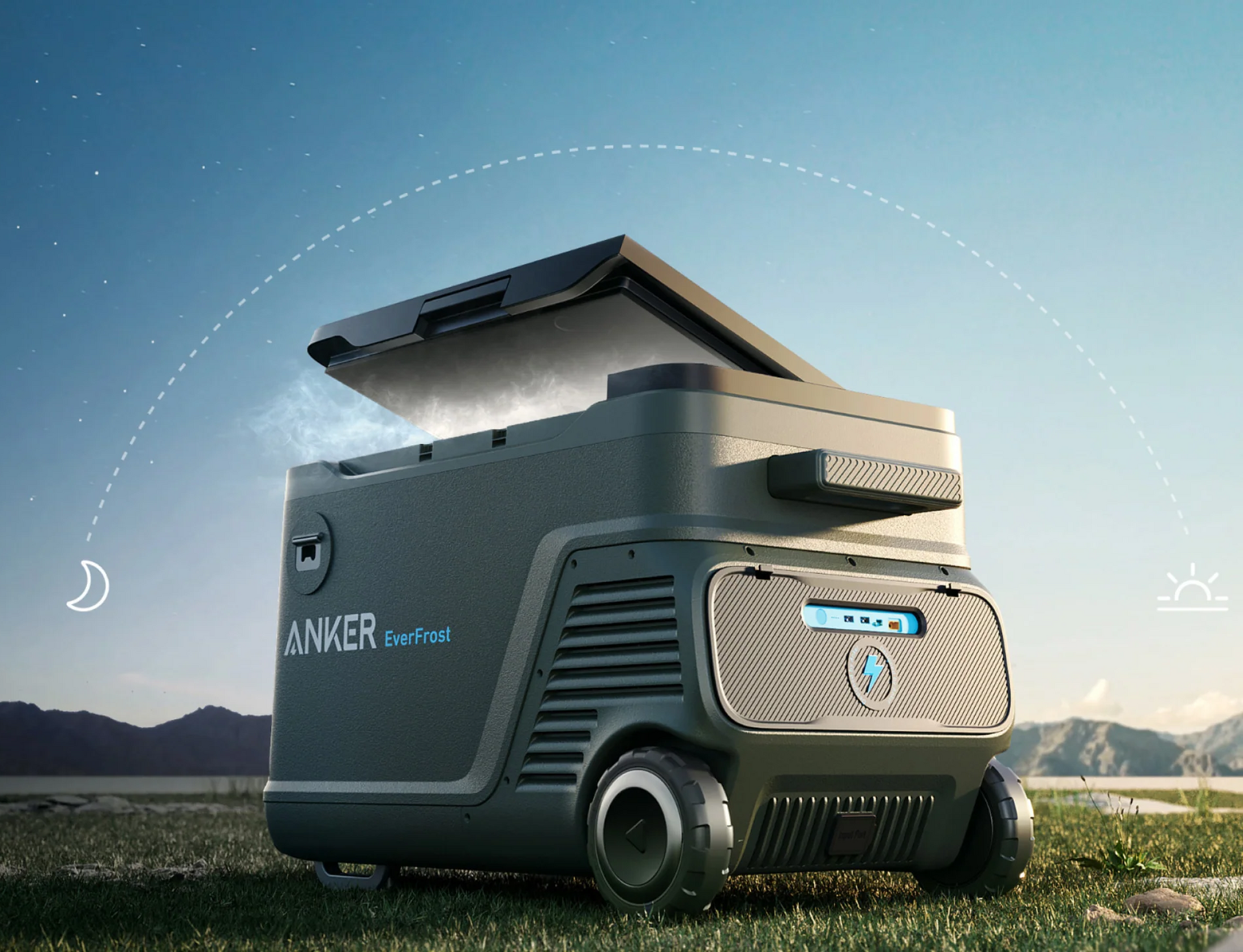 Anker、ポータブル冷蔵庫「EverFrost Powered Cooler」発売 大容量