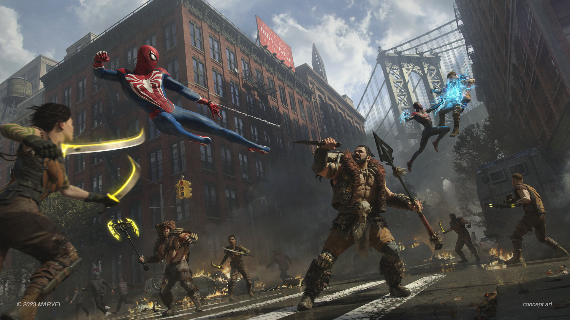 PS5『Marvel's Spider-Man 2』10月20日発売決定。2人のスパイダーマン