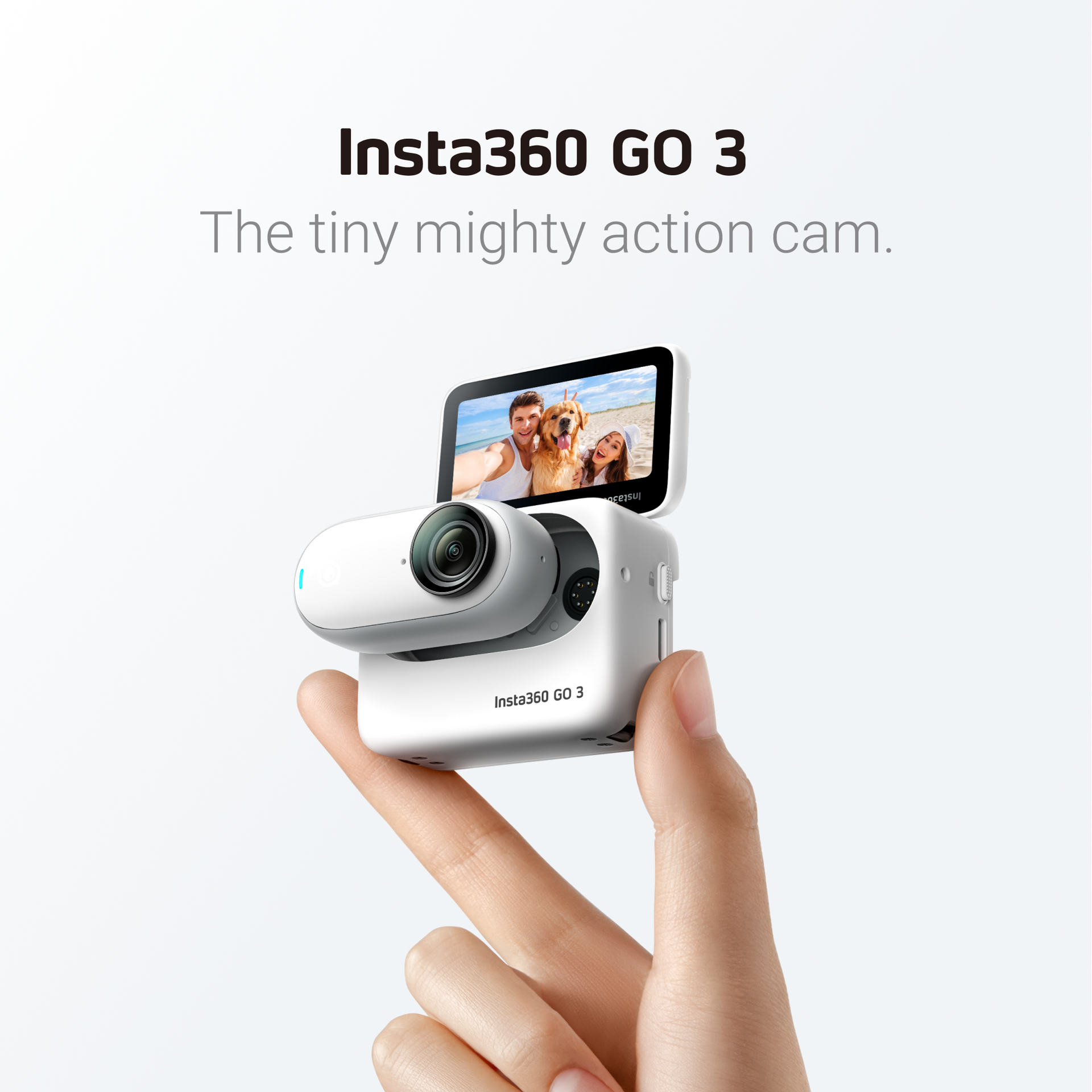 Insta360 GO 3発売。超小型どこでもカメラが大幅進化、画面付き