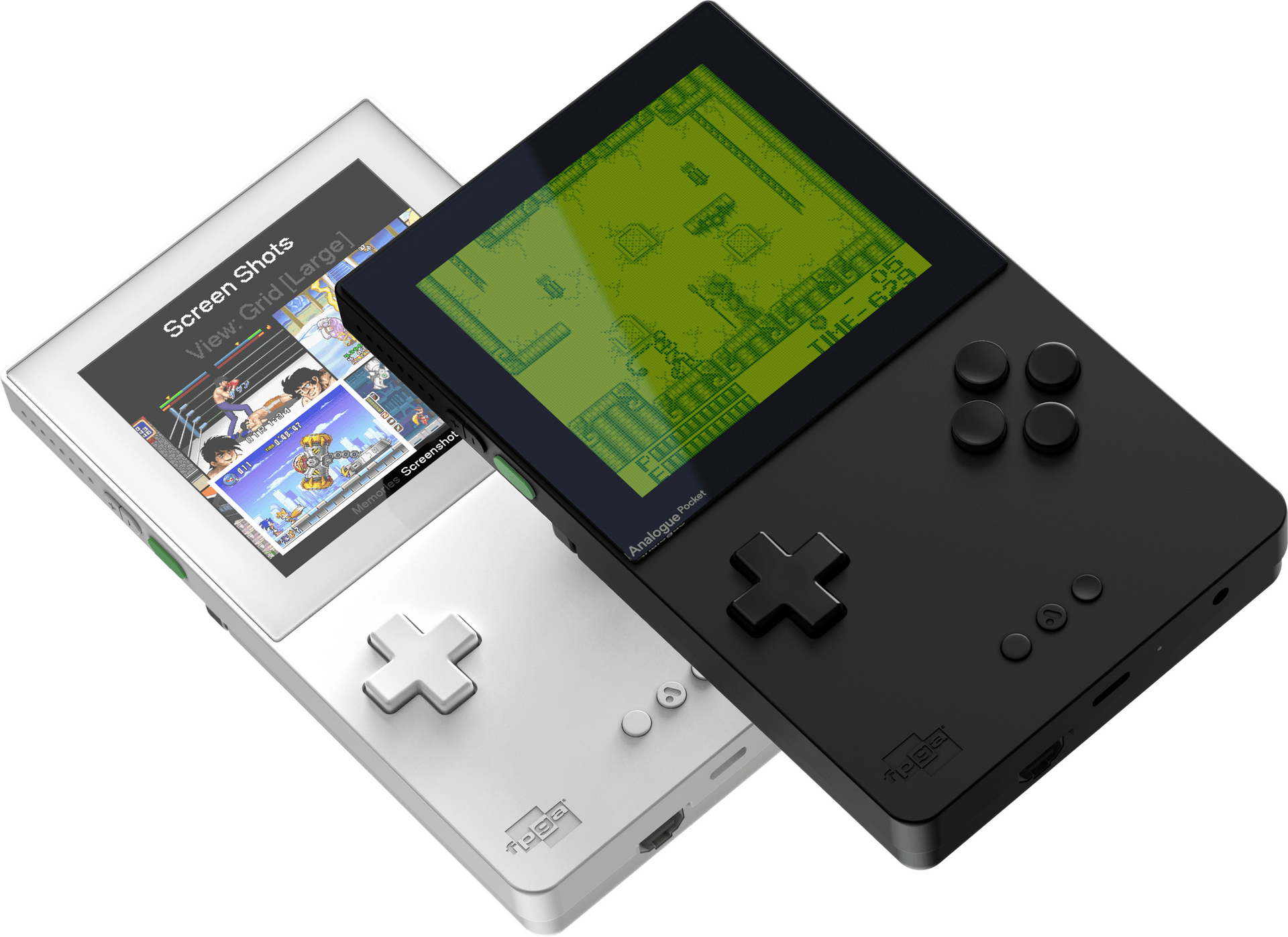GameBoyAnalogue Pocket White 新品未開封 本体＋アクセサリー3点