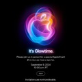 Apple、新iPhone発表は9月9日。日本時間10日午前2時からiPhone 16(仮)スペシャルイベント『It's Glowtime. 時が満ちる。』開催