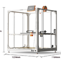 80×80×100cmの巨大3Dプリンタ、日本でもクラファン開始。自分が買ったのと同じ低価格で買える？（CloseBox）