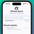 GitHub、プロンプトだけでアプリ生成できる「GitHub Spark」テクニカルプレビュー公開。スマホにも対応