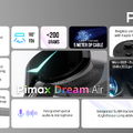 Pimax Dream Air詳細。Vision Pro超え8Kで200g以下、アイトラ対応・外部ステーション不要のPC VRヘッドセット