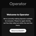 OpenAI、ブラウザ操るAIエージェント「Operator」を発表。ユーザーの代わりに複雑なタスクを処理し、ユーザーの介入も可能