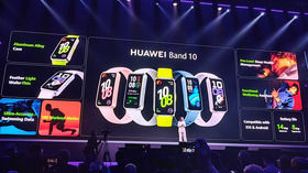 QR決済に対応、電車にも乗れるリストバンド「HUAWEI Band 10」が登場 画像