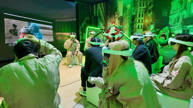 ゴーストバスターズの世界をVRで。「VRシネマ with Ghostbusters」動画レポート