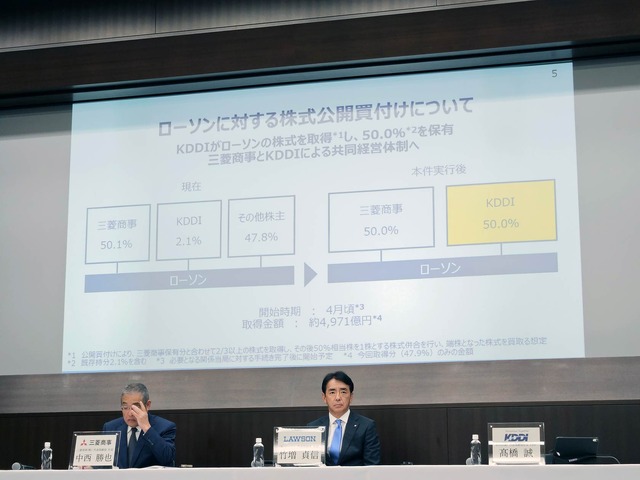 KDDIがローソン経営に乗り出す理由は「スマホを売りたい……わけではない」dポイント・d払いやPayPayなど競合サービスの扱いはどうなる？（石野純也）