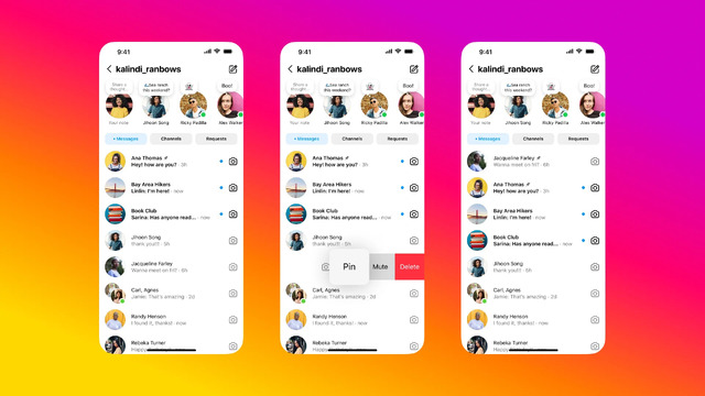 Instagramでも送信15分以内のメッセージ編集が可能に。DM関連で多数のアップデート発表