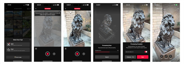 iPhoneの無料3DスキャンアプリScaniverseがガウシアンスプラット対応。ガラスや水・細部も超リアルにキャプチャ、ローカルで完結