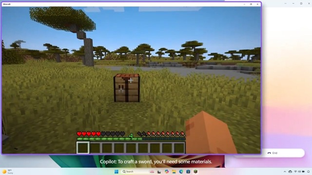 マインクラフトをGPT-4oと一緒にプレイ、マイクロソフトがCopilotのAI新機能をデモ。近日中に提供