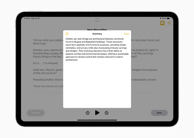 iPhoneの電話アプリが通話録音に対応、AIで書き起こし・要約も生成。iOS 18のApple Intelligenceで