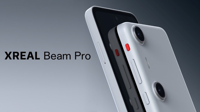 令和のステレオ3Dカメラ XREAL Beam Pro発売。3万円台のスマホ型「空間コンピューティングデバイス」、ARグラスをフル活用