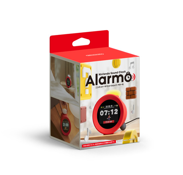 任天堂、目覚まし時計『Alarmo』(アラーモ)をサプライズ発売。ゼルダやマリオの楽曲内蔵、動きセンサで起床判定や二度寝防止