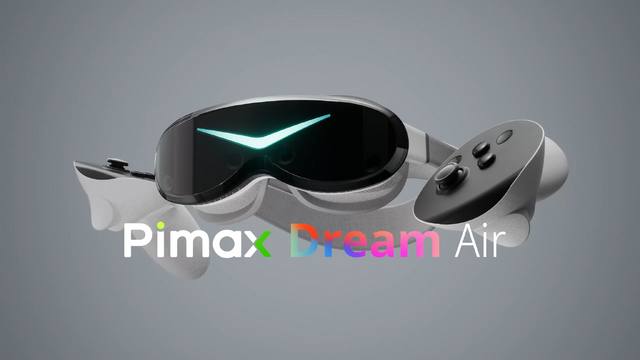 Pimax Dream Air詳細。Vision Pro超え8Kで200g以下、アイトラ対応・外部ステーション不要のPC VRヘッドセット