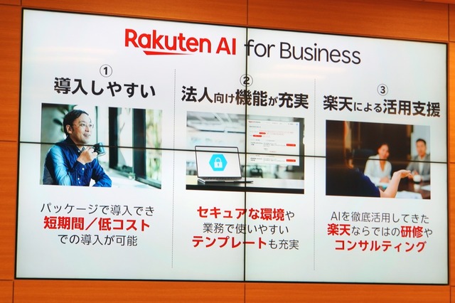 楽天モバイル「Rakuten AI for Business」の真価はどこにある？（石野純也）