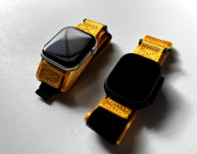 高級メタルと強力ベルクロ、これぞ探し求めていたApple Watch Ultra用バンド×2（テクノエッジ購買部）