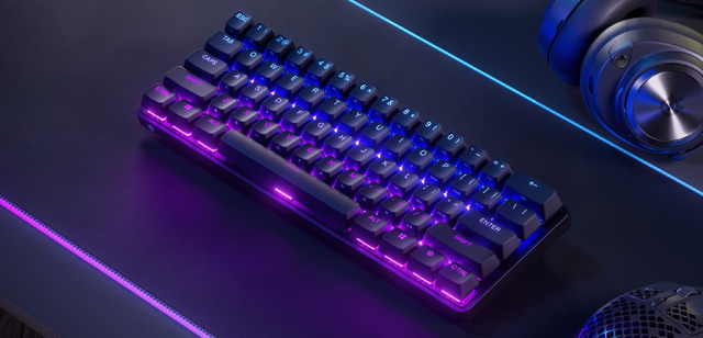 「世界最速キーボード」にHHKB系高級小型版SteelSeries Apex Pro Mini発表。無線兼用モデルも