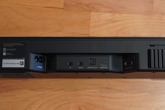 Bose Smart Soundbar 300 TV用スピーカー サウンド